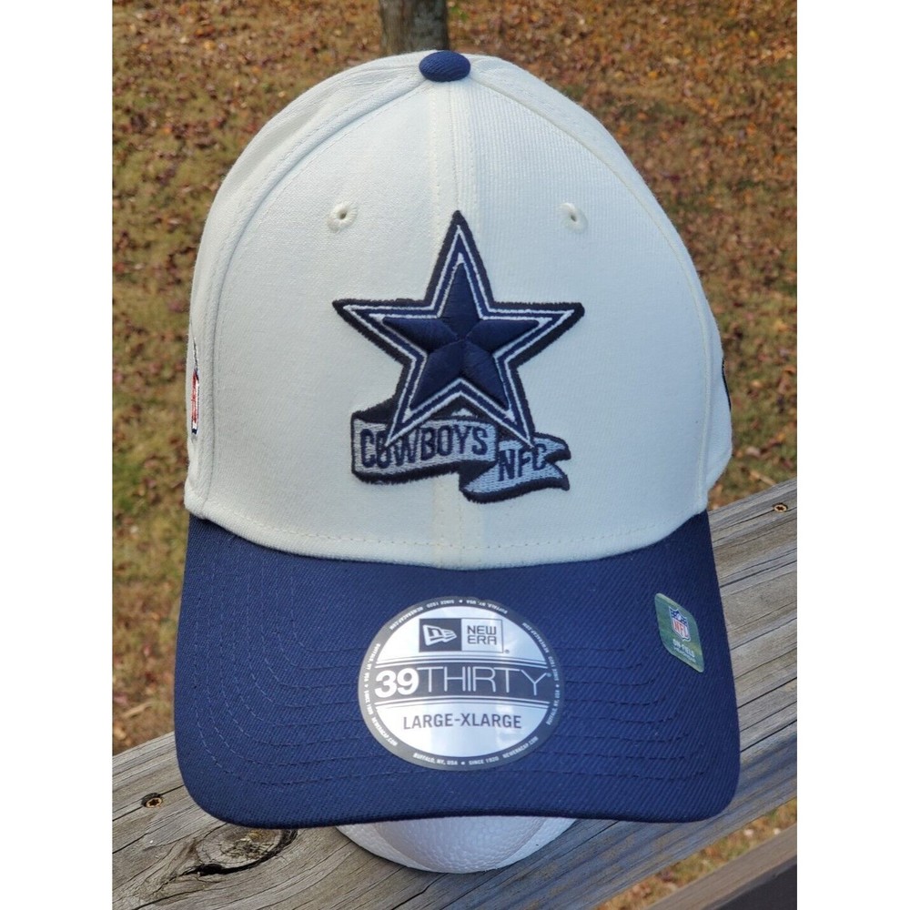 Dallas Cowboys 2022 New Era 39Thirty Flexfit Sideline Hat Men's Size L / XL  New